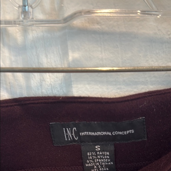 INC International Concepts Small Stretchy Black Skirt - Picture 4 of 6